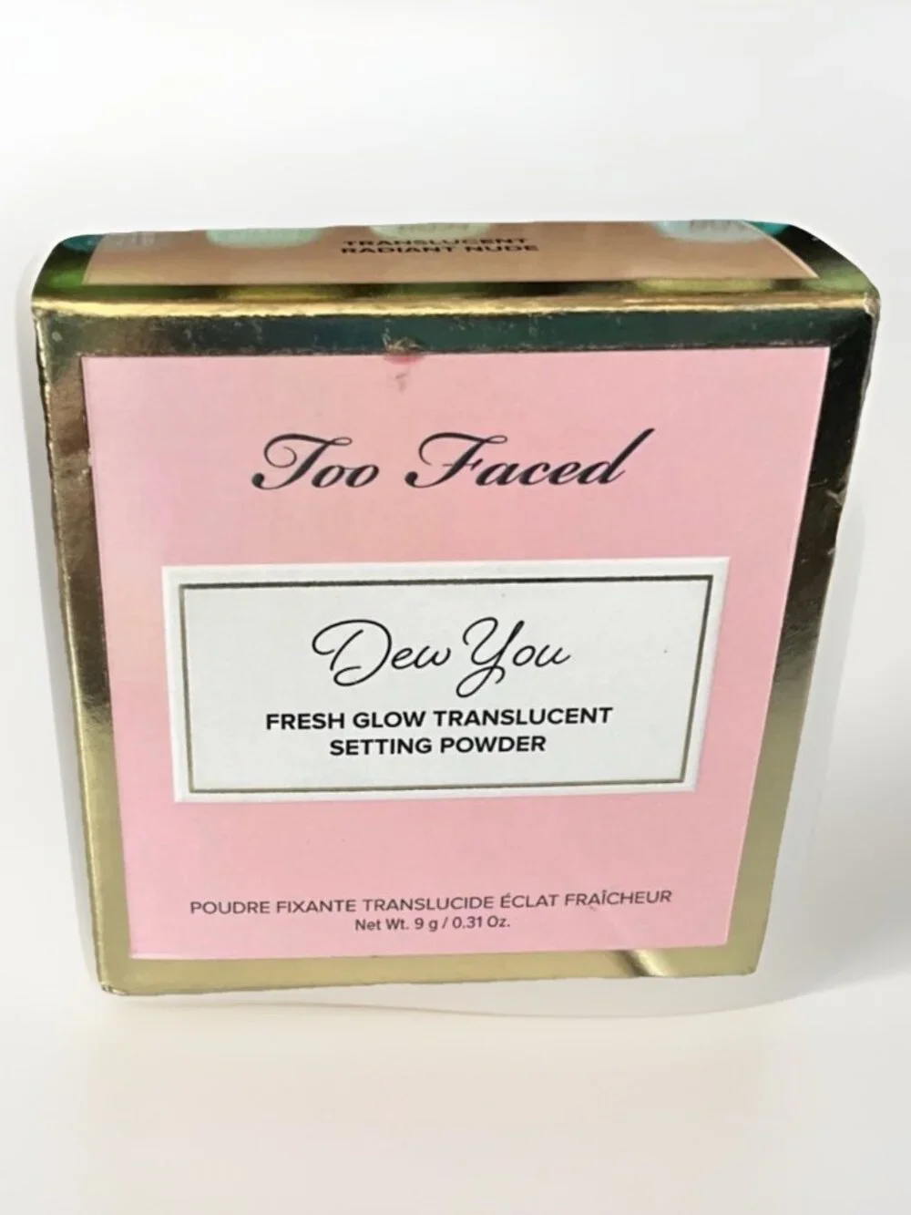 Too Faced Dew You Fresh Glow Translucent Setting Powder Radiant Nude